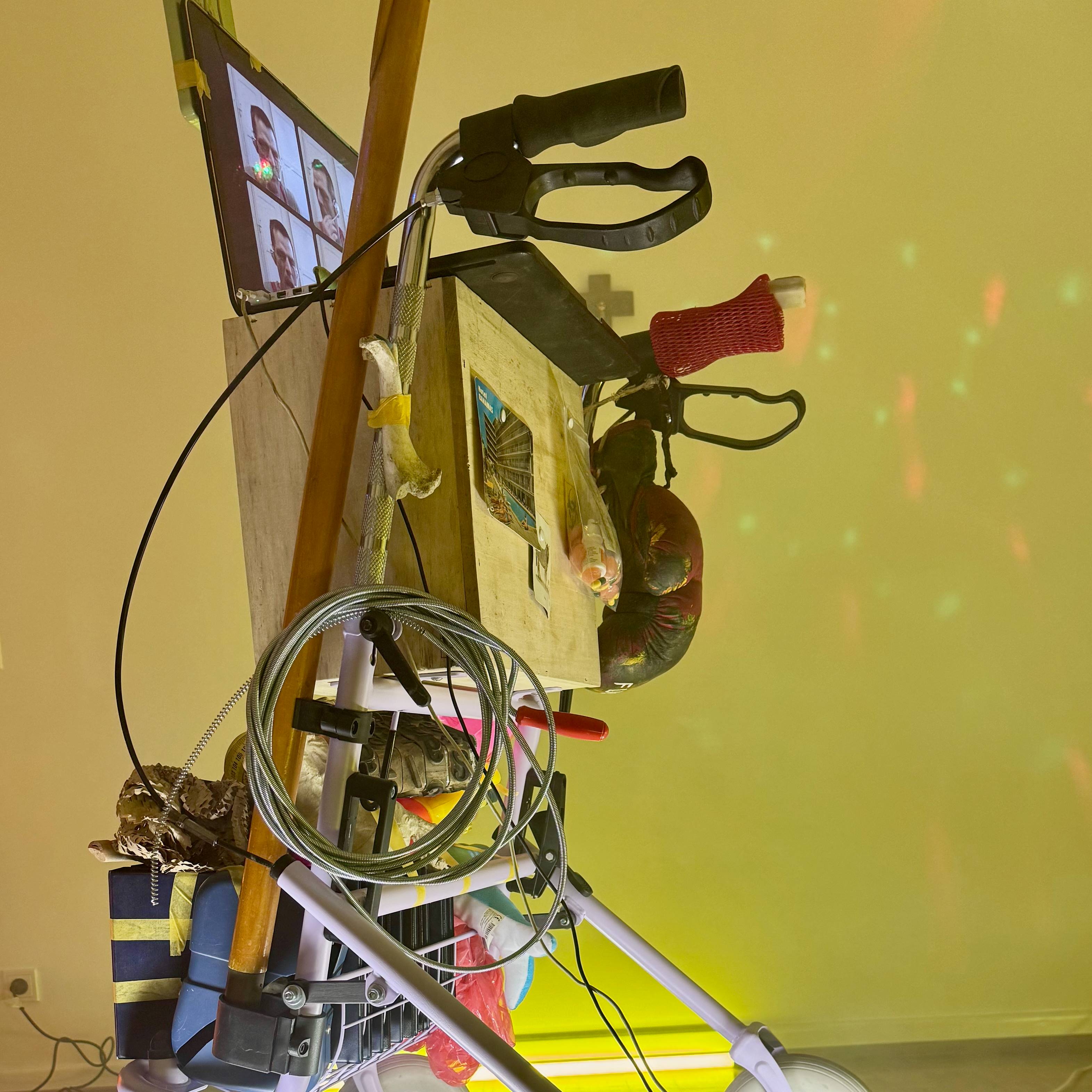 Didier Scheuren: opacity, Ausstellungsansicht Clervaux, 2023, (c) D. Scheuren